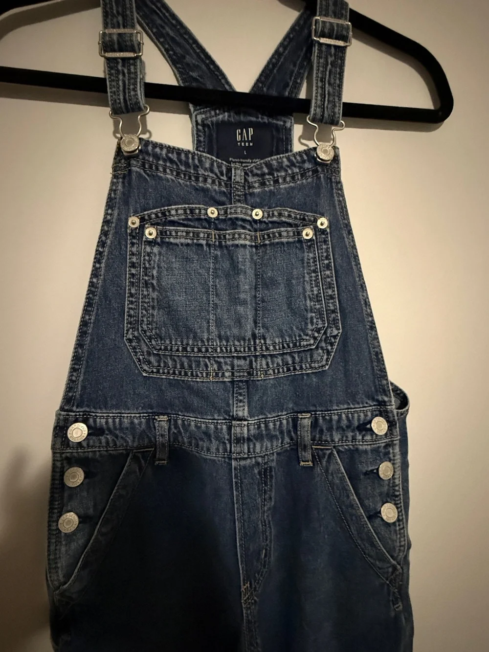 GAP Dark Blue Denim Women's Overalls